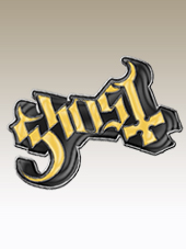 Ghost - Logo Metal Pin (4x2Cm)