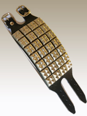 Studded Leather Wristband 4a