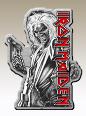 Iron Maiden - Metal Pin (4x3Cm)