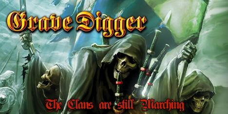 <strong>October 2022:</strong> Grave Digger 'The Clans are still Marching', next BlackBeard release, first time on vinyl, 2 Lp set! Masterpiece 'Tunes of War' album is entirely played live here. Available 25th November (Click for details)