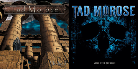 <strong>September 2022:</strong> Tad Morose 'March of the Obsequious', brand new studio album (first 100 copies in blue vinyl) available 10th October together with 'Undead' (2000) Lp reprint (first 100 copies in grey vinyl). (Click for details).