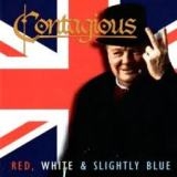 CONTAGIOUS - Red White And Slightly Blue (Cd)